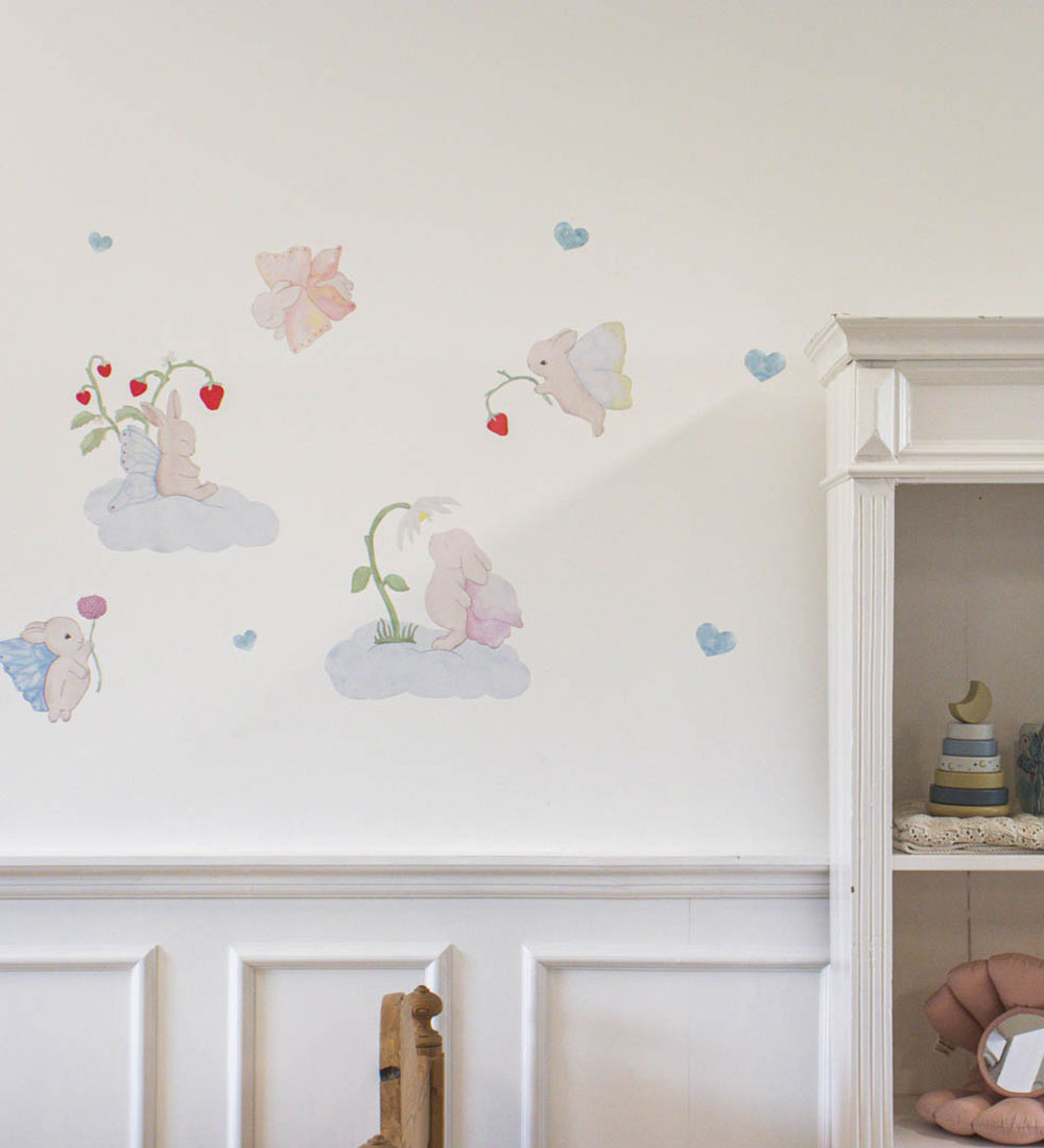 That's Mine Wallsticker - Daisy Whispers - 28,5 cm - Beige