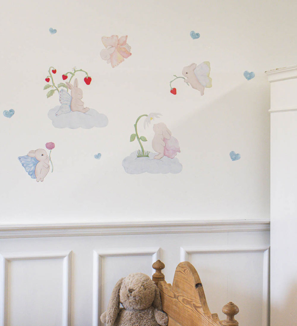 That's Mine Wallstickers - 9 dele - Fairy Bunnies