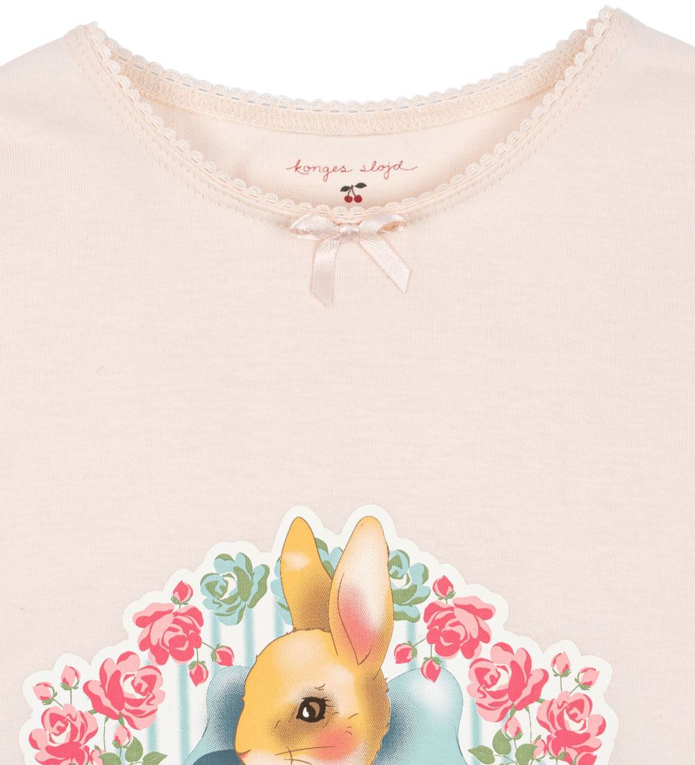 Konges Sløjd Nattøj - 2-delt - Gio Bow - Soft Pink