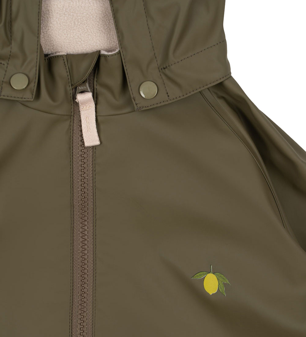 Konges Sløjd Regntøj - PU - Plainy - Burnt Olive
