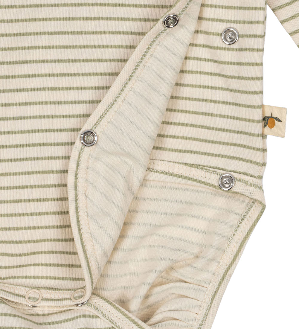 Konges Sløjd Slå-om Body l/æ - Tea Stripe