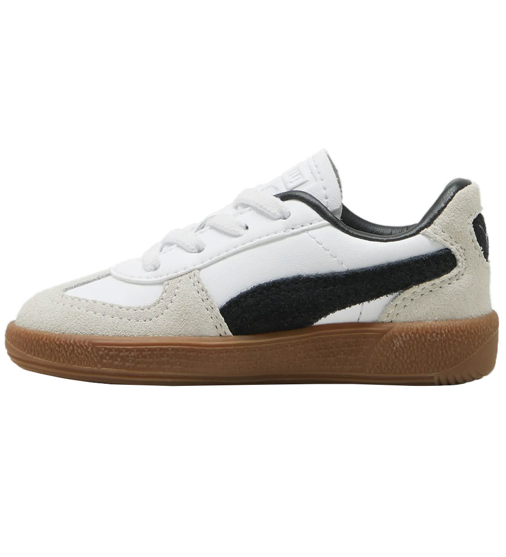 Puma Sko - Palermo Lth AC Inf - Hvid/Vapor Gray