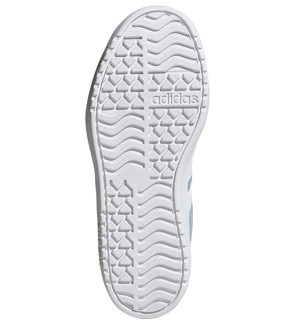 adidas Performance Sko - VL COURT BOLD J - GLOBLU/FTWWHT/FTWWHT