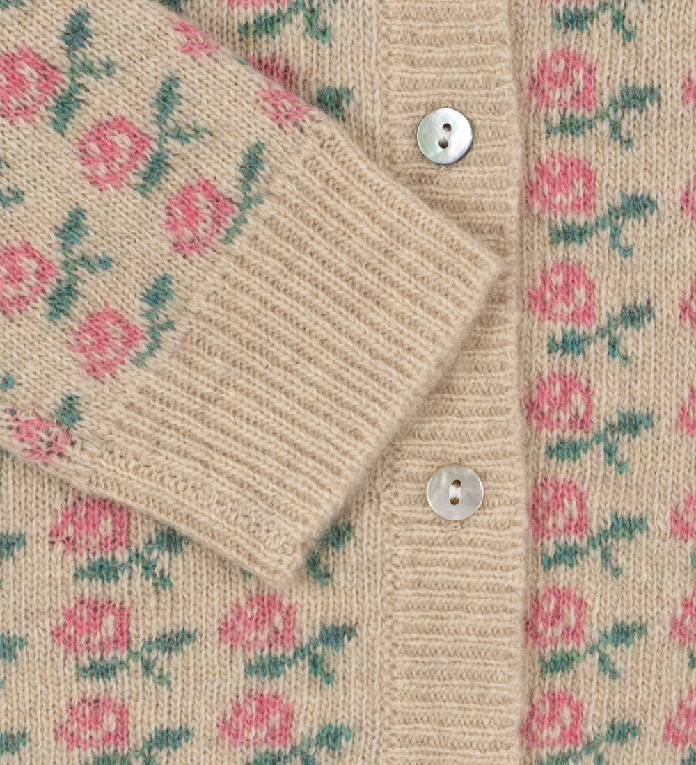 Konges Sløjd Cardigan - Strik - Uld/Akryl - Rose