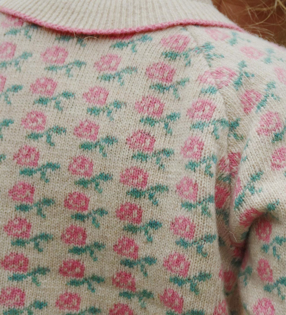 Konges Sløjd Cardigan - Strik - Uld/Akryl - Rose
