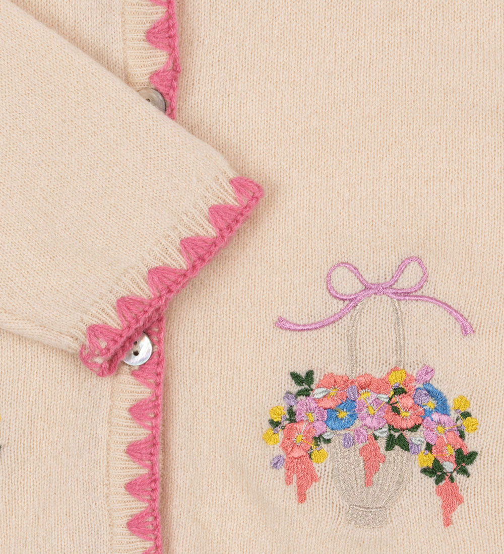 Konges Sløjd Cardigan - Strik - Uld - Off White