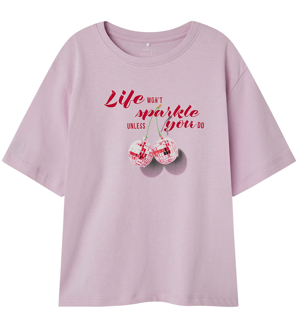 Name It T-shirt - NkfVotea - Winsome Orchid