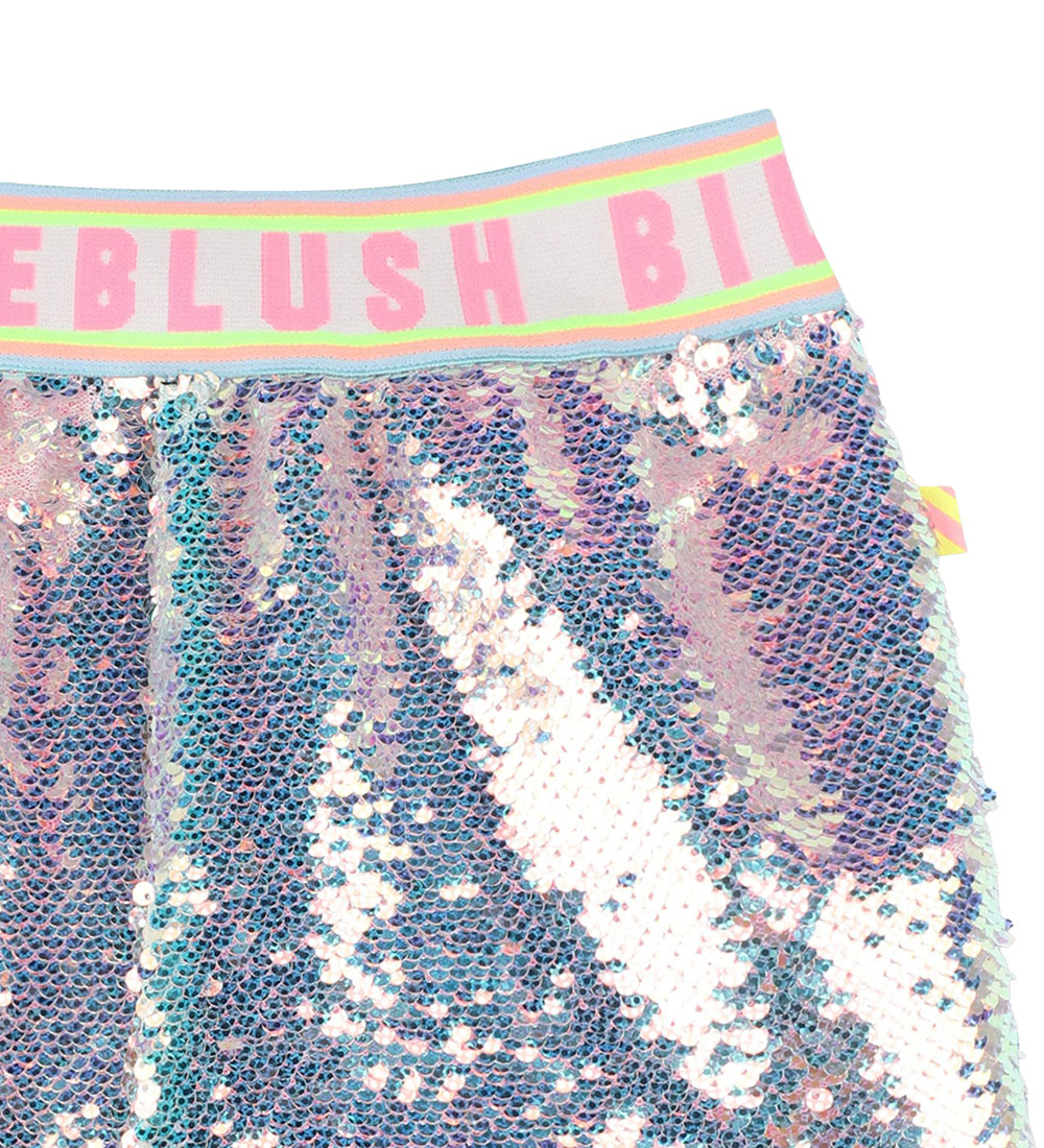 Billieblush Shorts - Beach Glass m. Pailletter
