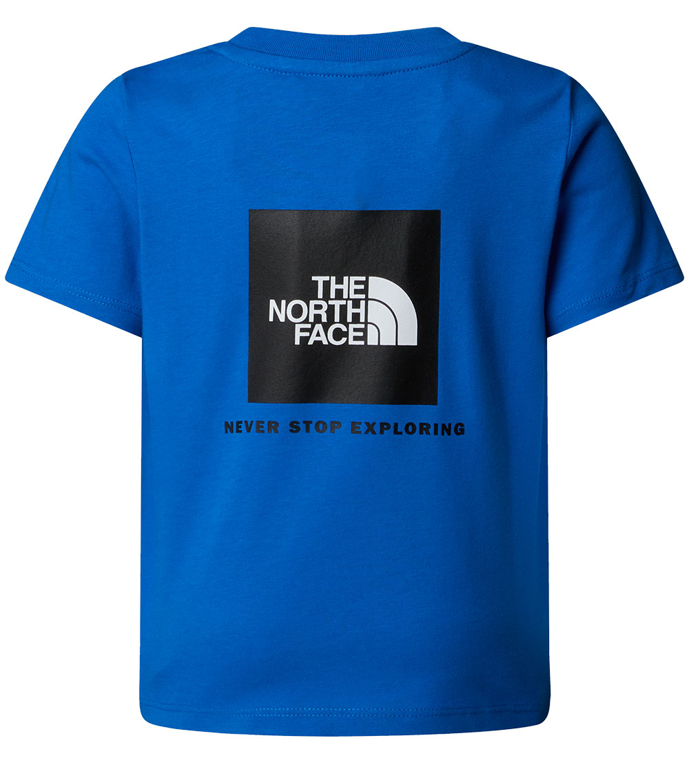 The North Face T-shirt - Kid Box - Hero Blue m. Print