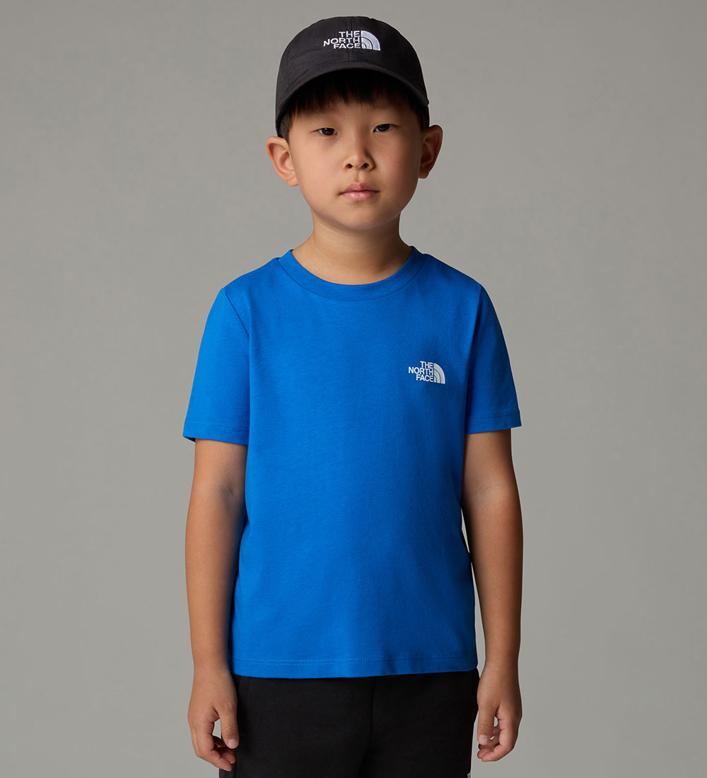 The North Face T-shirt - Kid Box - Hero Blue m. Print