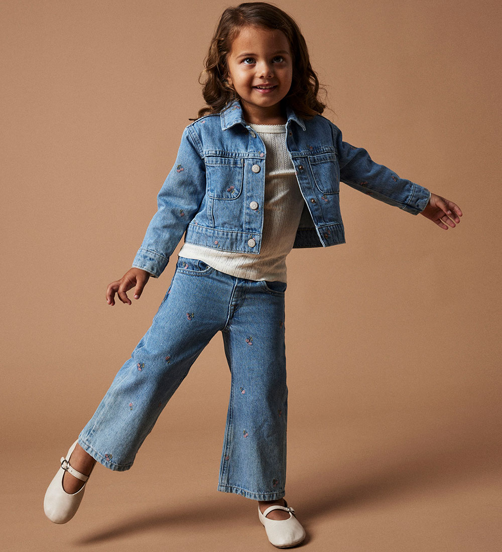 Name It Jeans - Wide - NmfRose - Light Blue Denim