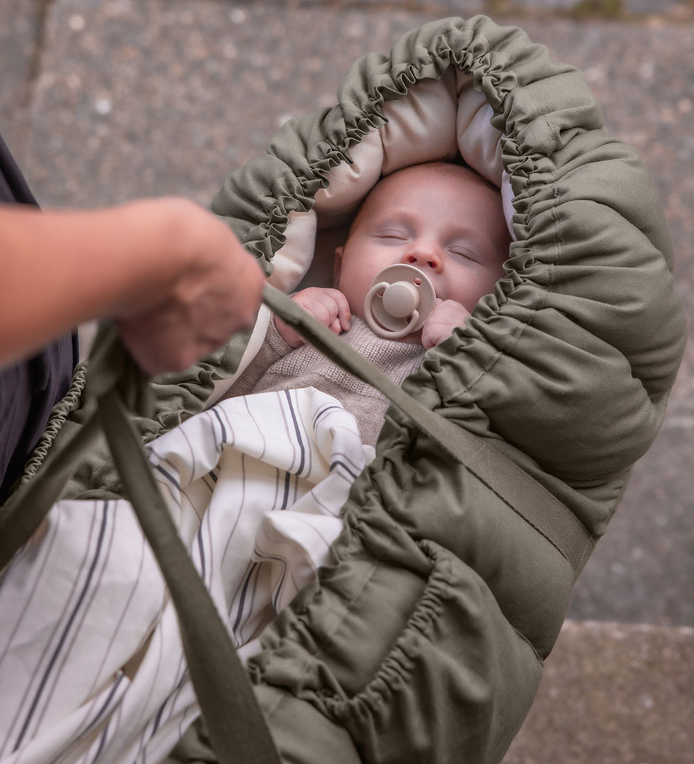 Sebra Babynest - 3-i-1 - Dark Olive