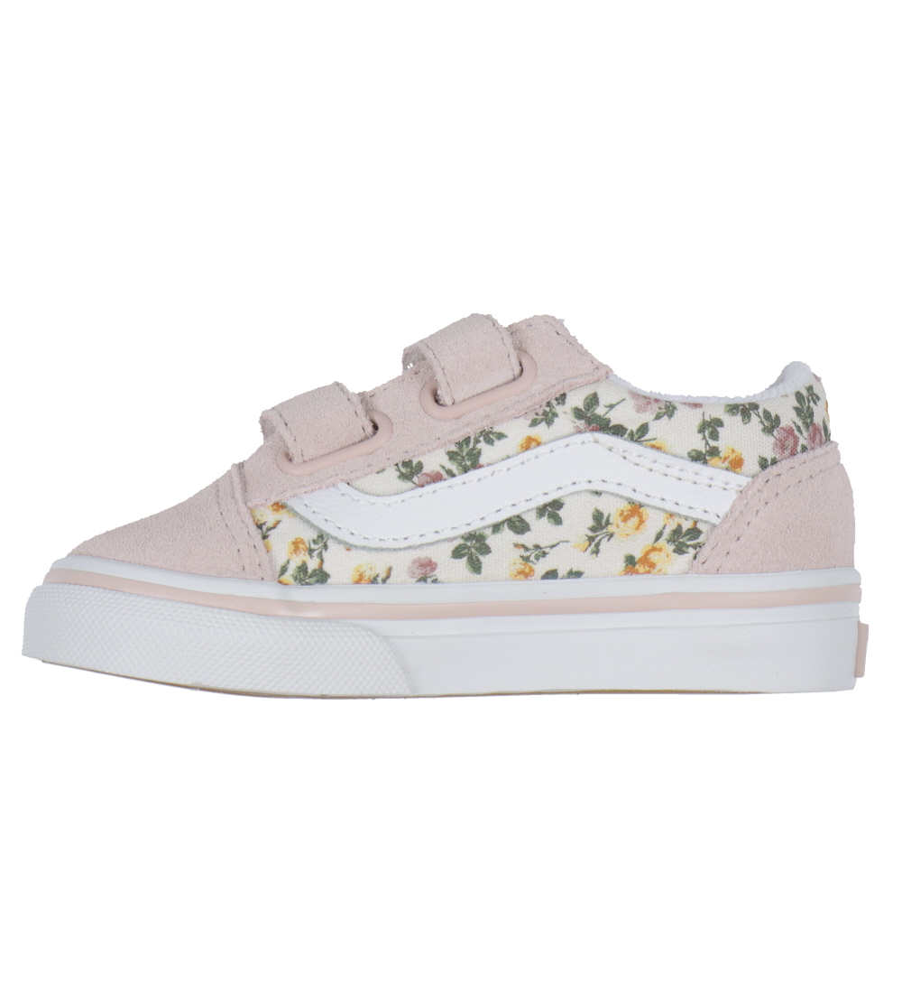 Vans Sko - Old Skool V Romantic Floral - Pink/Multi