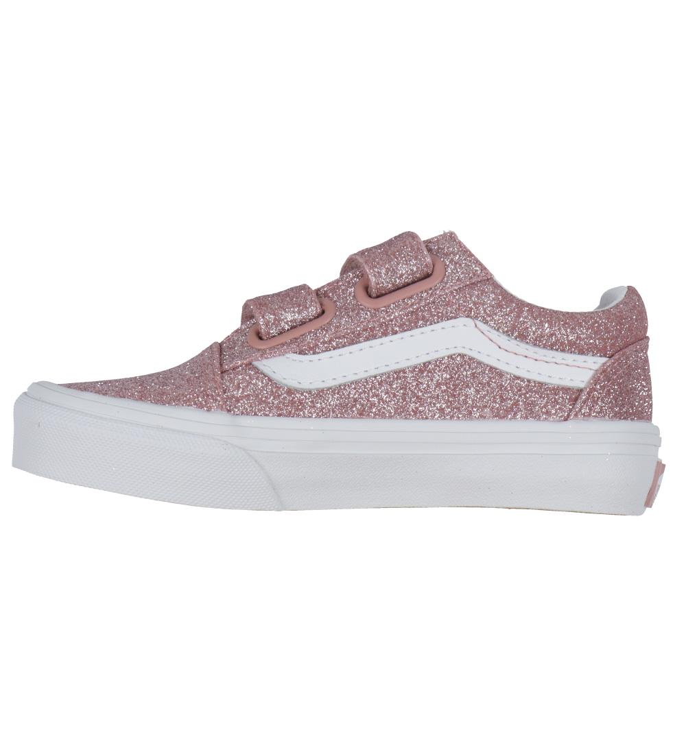 Vans Sko - Old Skool V - Glitter Rose Gold