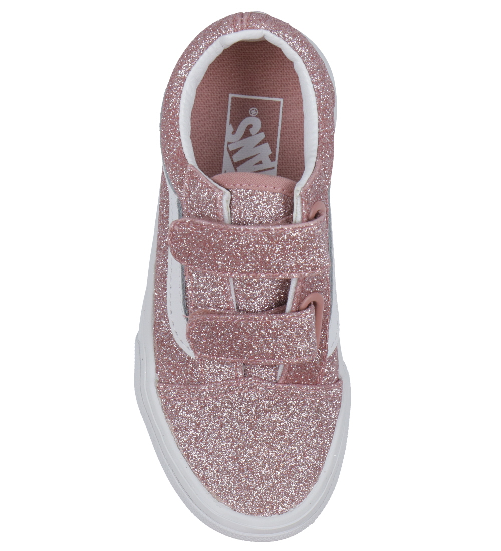 Vans Sko - Old Skool V - Glitter Rose Gold