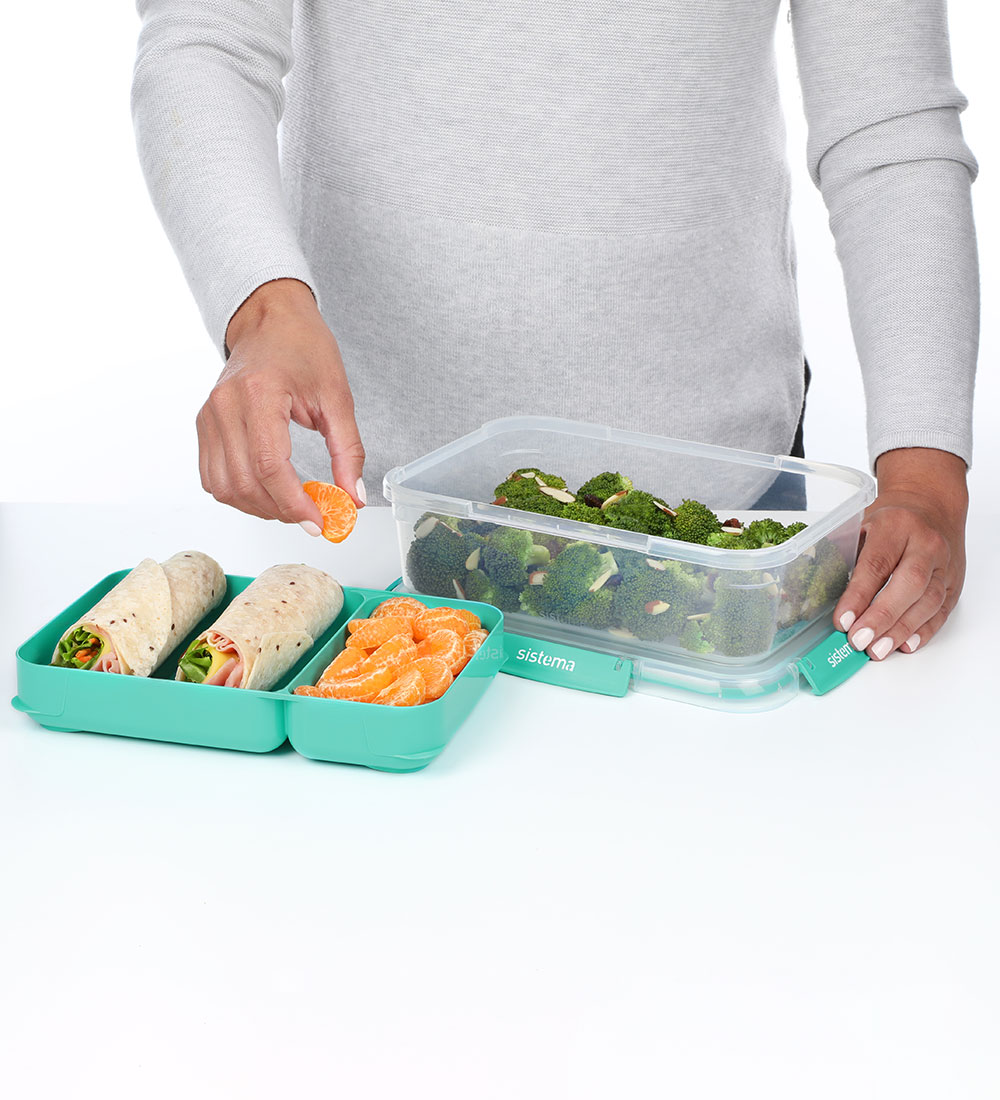 Sistema Madkasse - 2.2L Rectangle Stax To Go - Turkis
