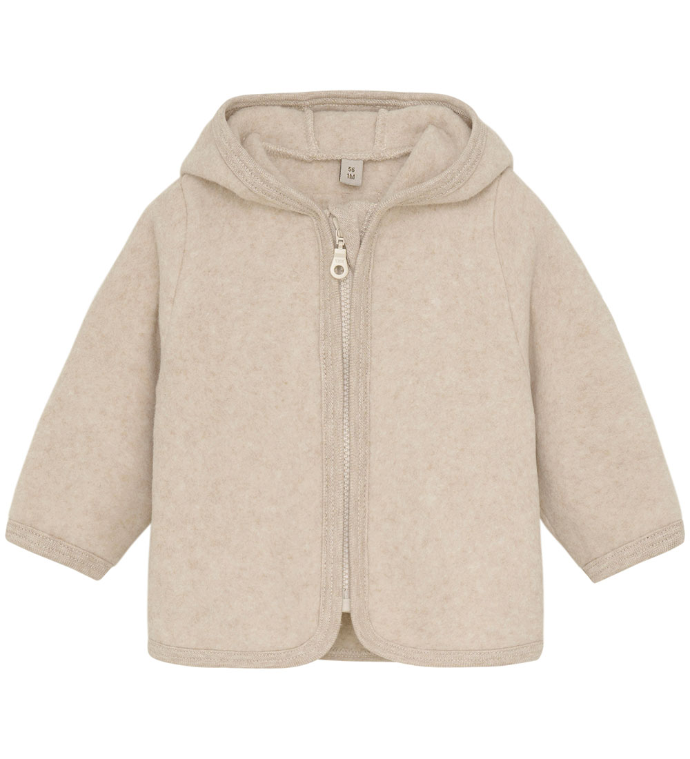 Huttelihut Fleecejakke - Camel Melange