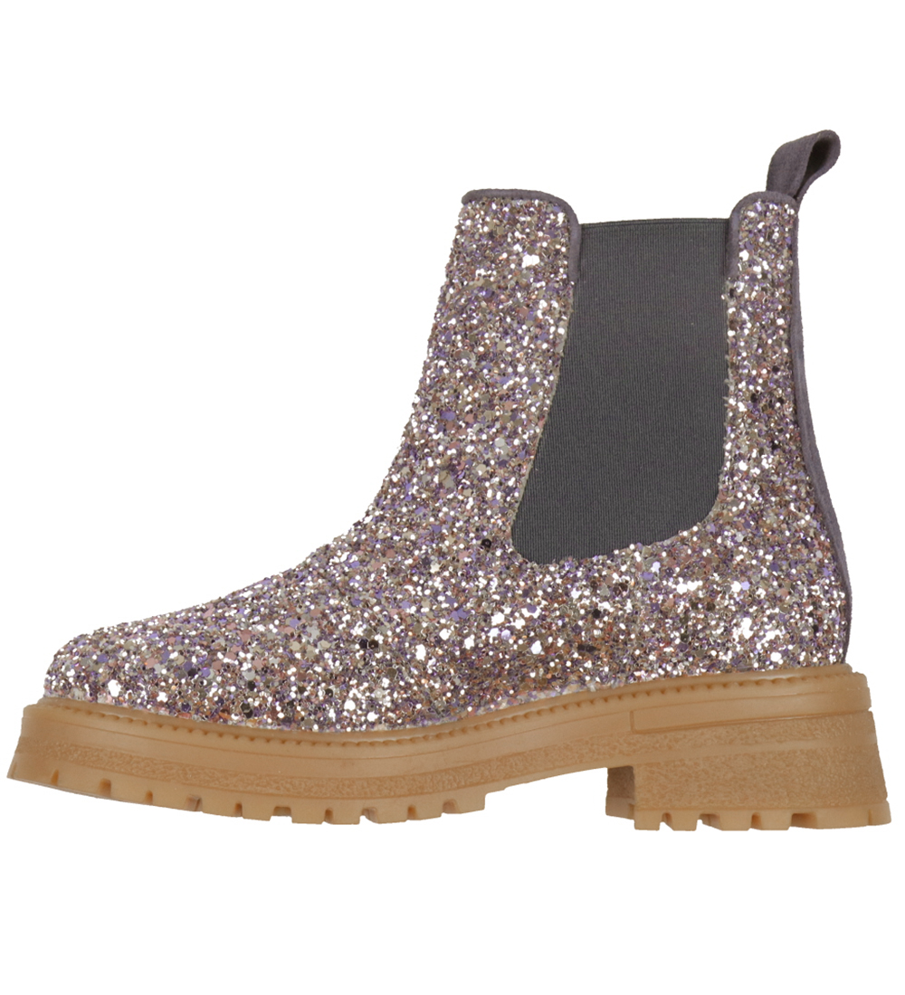 Angulus Støvler - Chelsea - Pastel Multi Glitter