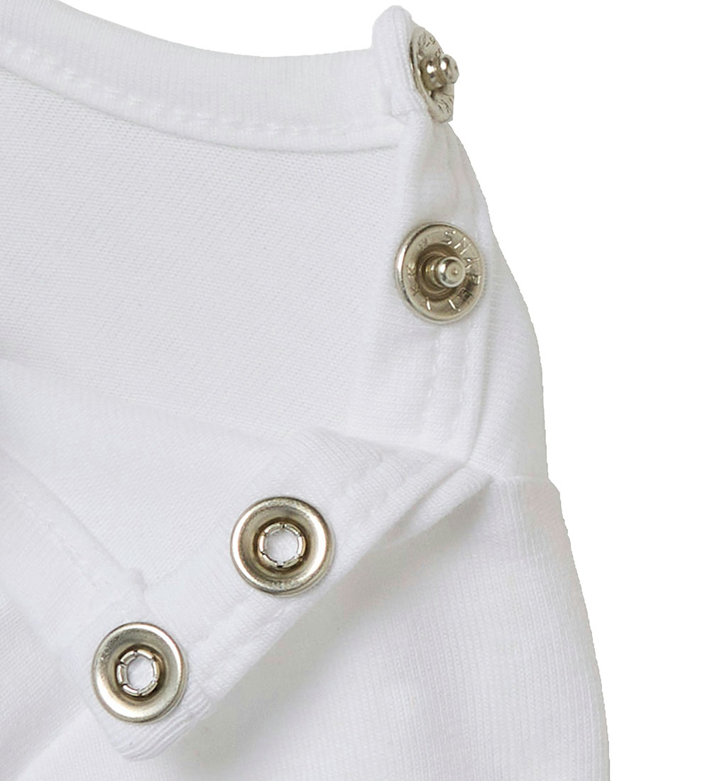 Name It Body l/æ - NbmRoxo - Bright White/Bowtie Herringbone