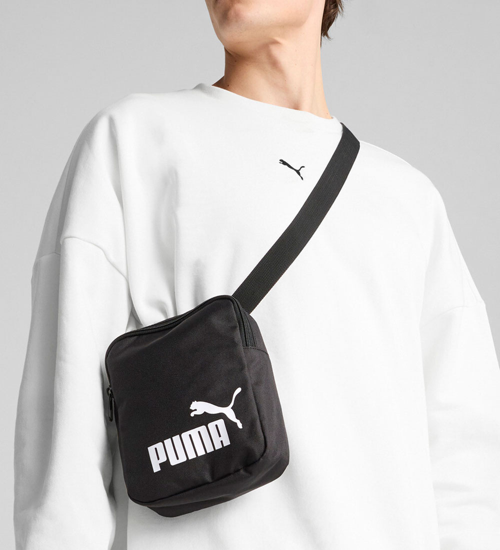 Puma Skuldertaske - Phase Portable - Sort