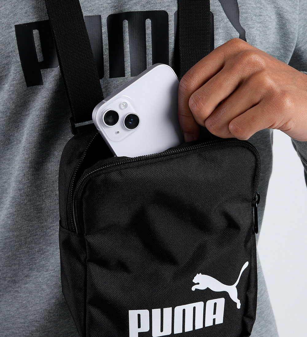Puma Skuldertaske - Phase Portable - Sort