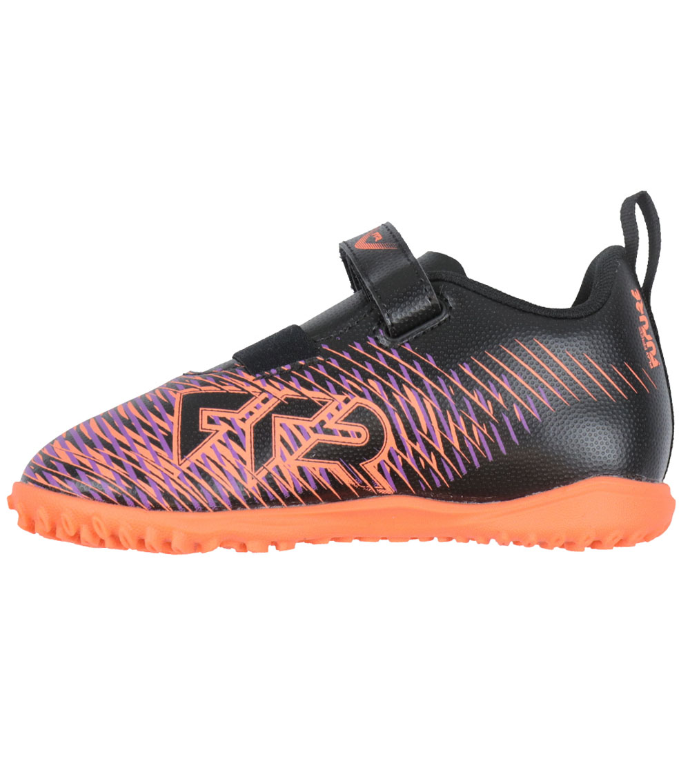 Puma Fodboldstøvler - Future 8 Play TT V Jr - Sort/Hvid/Glowing