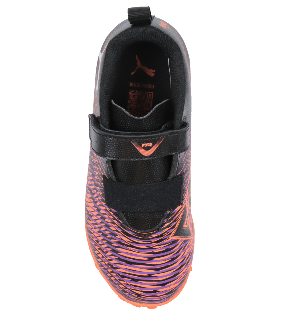 Puma Fodboldstøvler - Future 8 Play TT V Jr - Sort/Hvid/Glowing