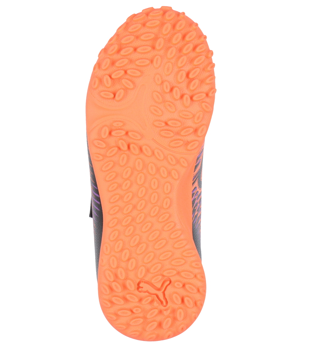 Puma Fodboldstøvler - Future 8 Play TT V Jr - Sort/Hvid/Glowing