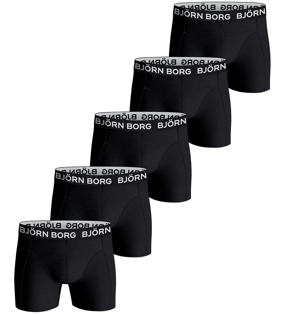 Björn Borg Boxershorts - 5-pak - Sort