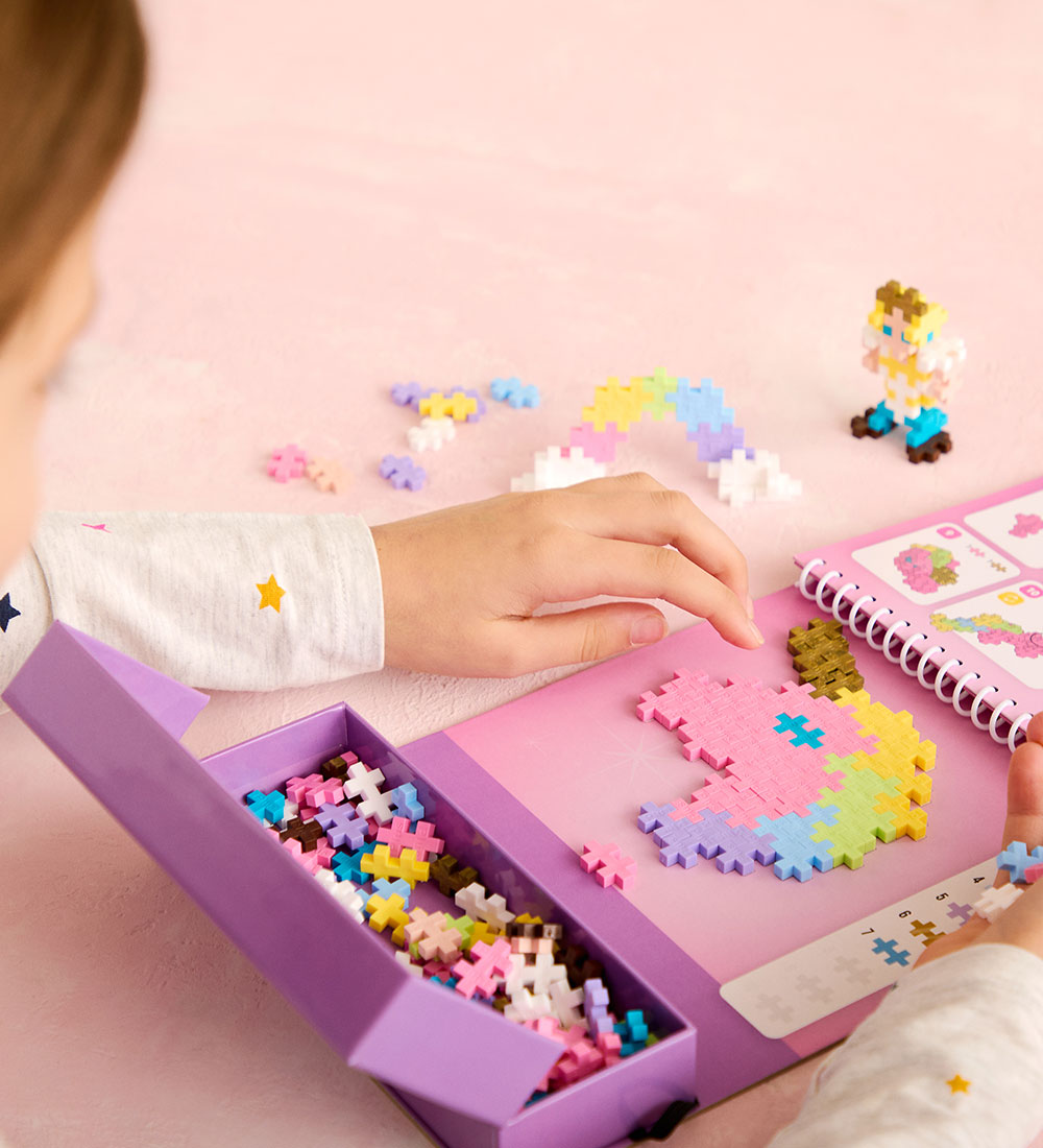 Plus-Plus Aktivitetssæt - Puzzle By Number - 125 stk. - Eventyr