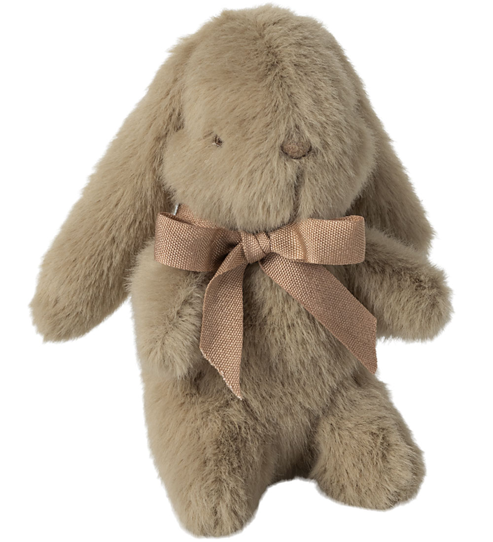 Maileg Bamse - Kanin i Plys - Mini - 13 cm - Støvet Brun