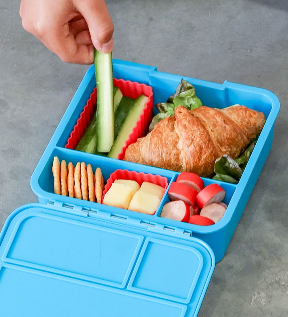 MontiiCo Silikoneforme - Bento Cups Mixed - 3 stk. - Watermelon