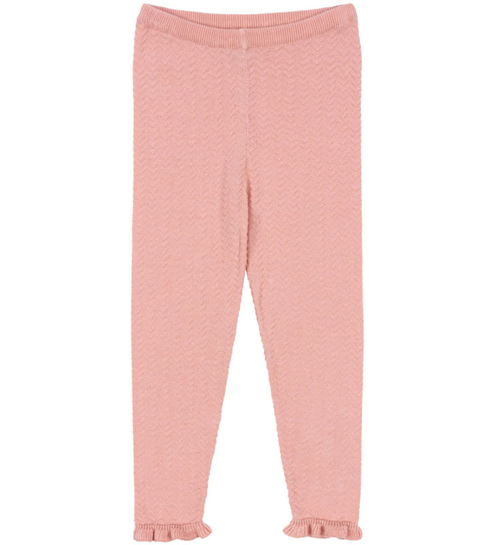 Konges Sløjd Bukser - Strik - Cypres - Mellow Rose