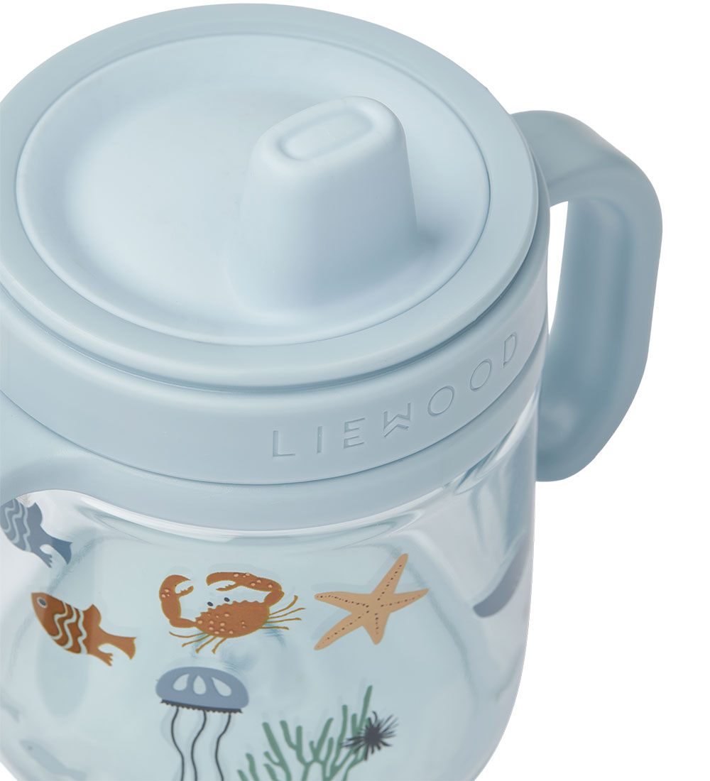 Liewood Kop m. Tud - 280 ml - Sea creature/Sandy