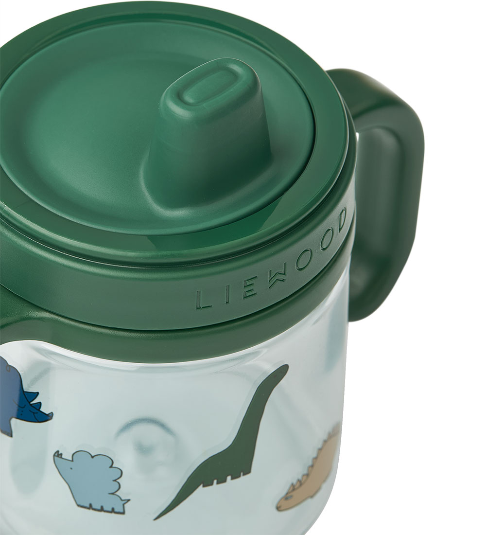Liewood Kop m. Tud - 280 ml - Dinosaurs/Mist