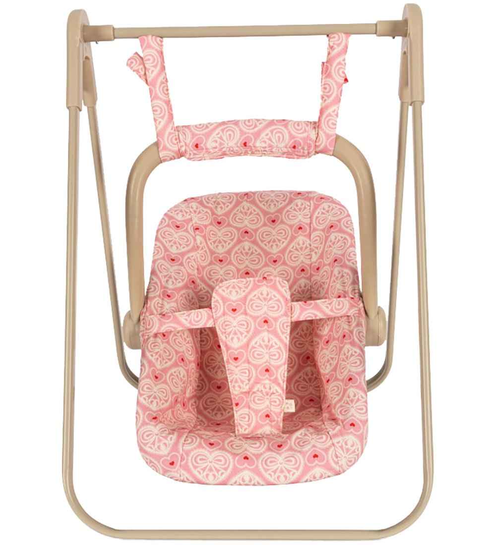 Konges Sløjd Dukkeskråstol - Lacy Pink