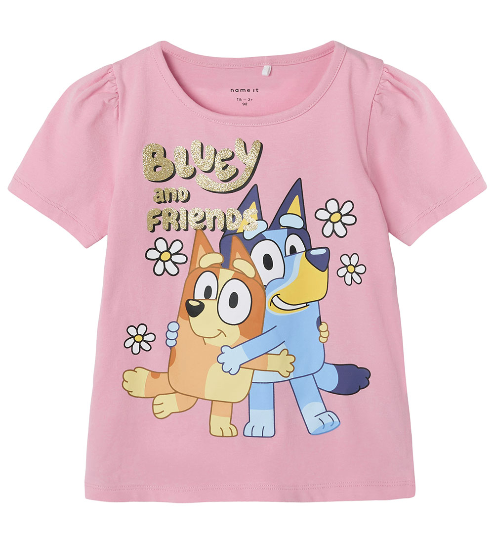 Name It T-shirt - NmfFara Bluey - Pink Frosting