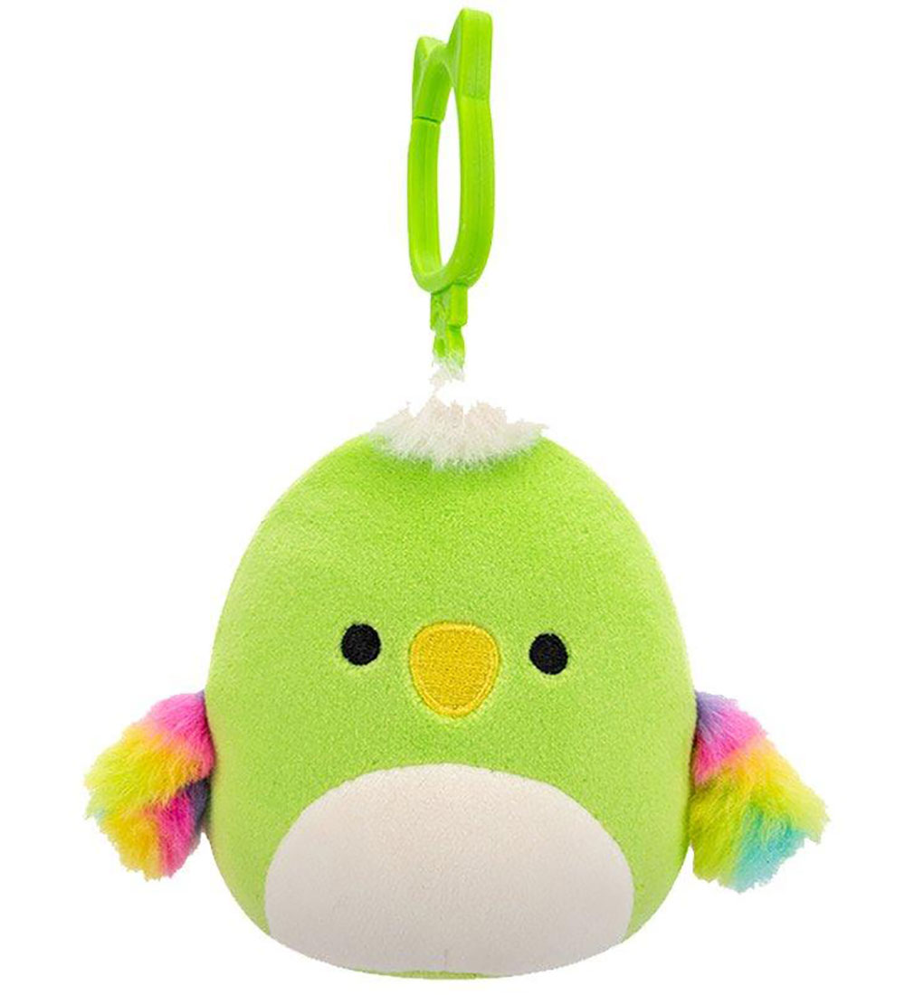 Squishmallows Bamse - 9 cm - Wolfe - Clip On