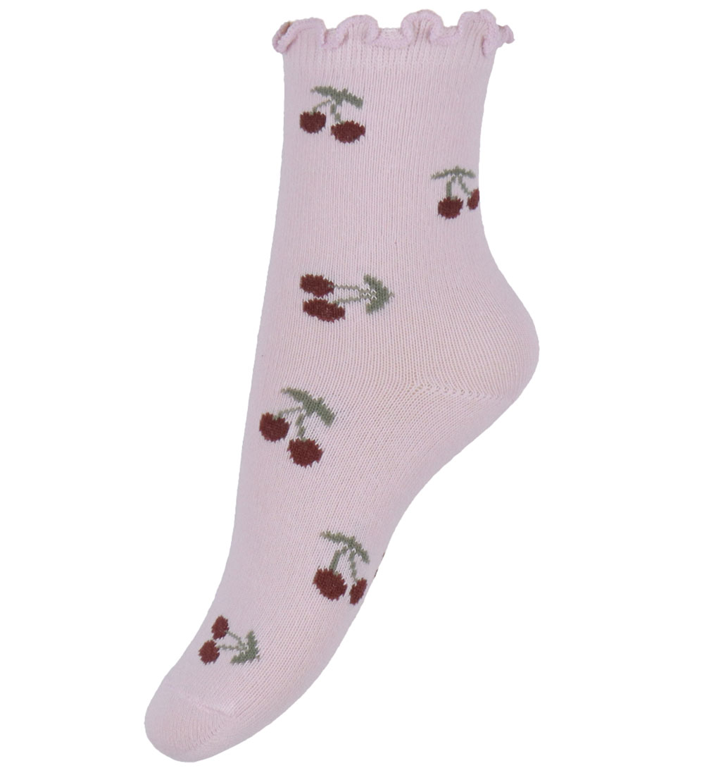 Name It Strømper - Rib - 3-pak - NmfBitta - Winsome Orchid/Elder