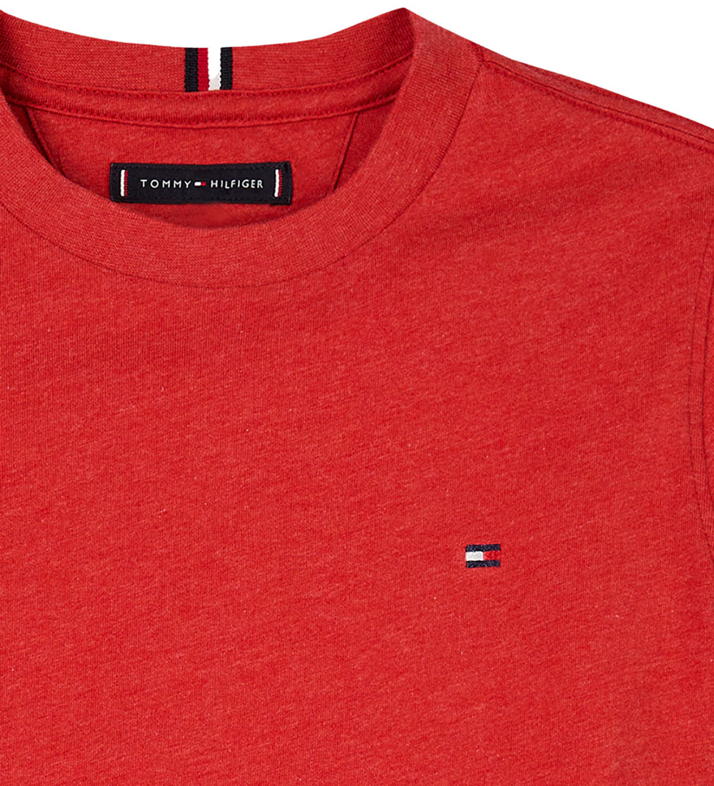 Tommy Hilfiger T-shirt - Essential - Apple Red Heather
