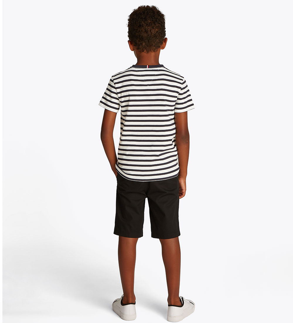 Tommy Hilfiger T-shirt - Essential - Dark Night Navy/White Breto