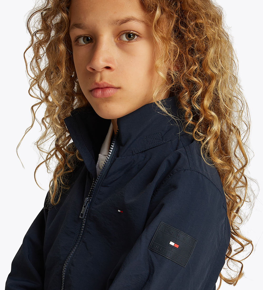 Tommy Hilfiger Jakke - Essential - Dark Night Navy