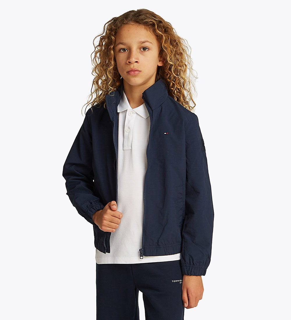 Tommy Hilfiger Jakke - Essential - Dark Night Navy
