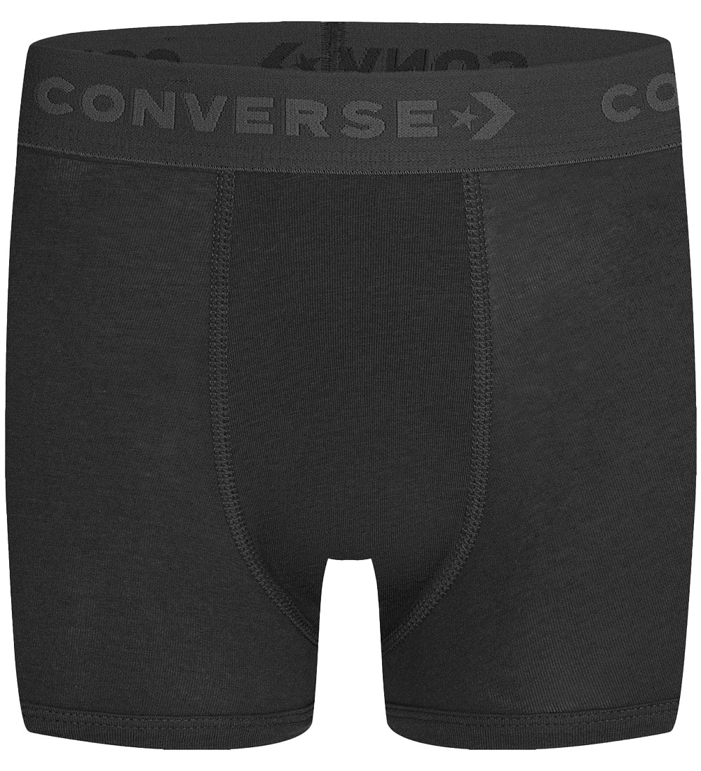Converse Boxershorts - 3-pak - Sort/Hvid/Armygrøn