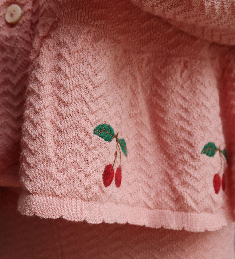 Konges Sløjd Cardigan - Strik - Cypres - Mellow Rose