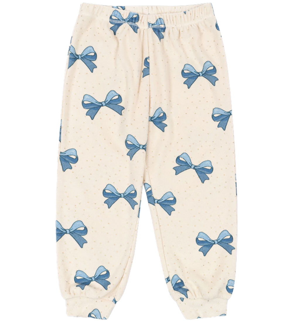 Konges Sløjd Bukser - Itty - Frotté - Bowie Blue Gold
