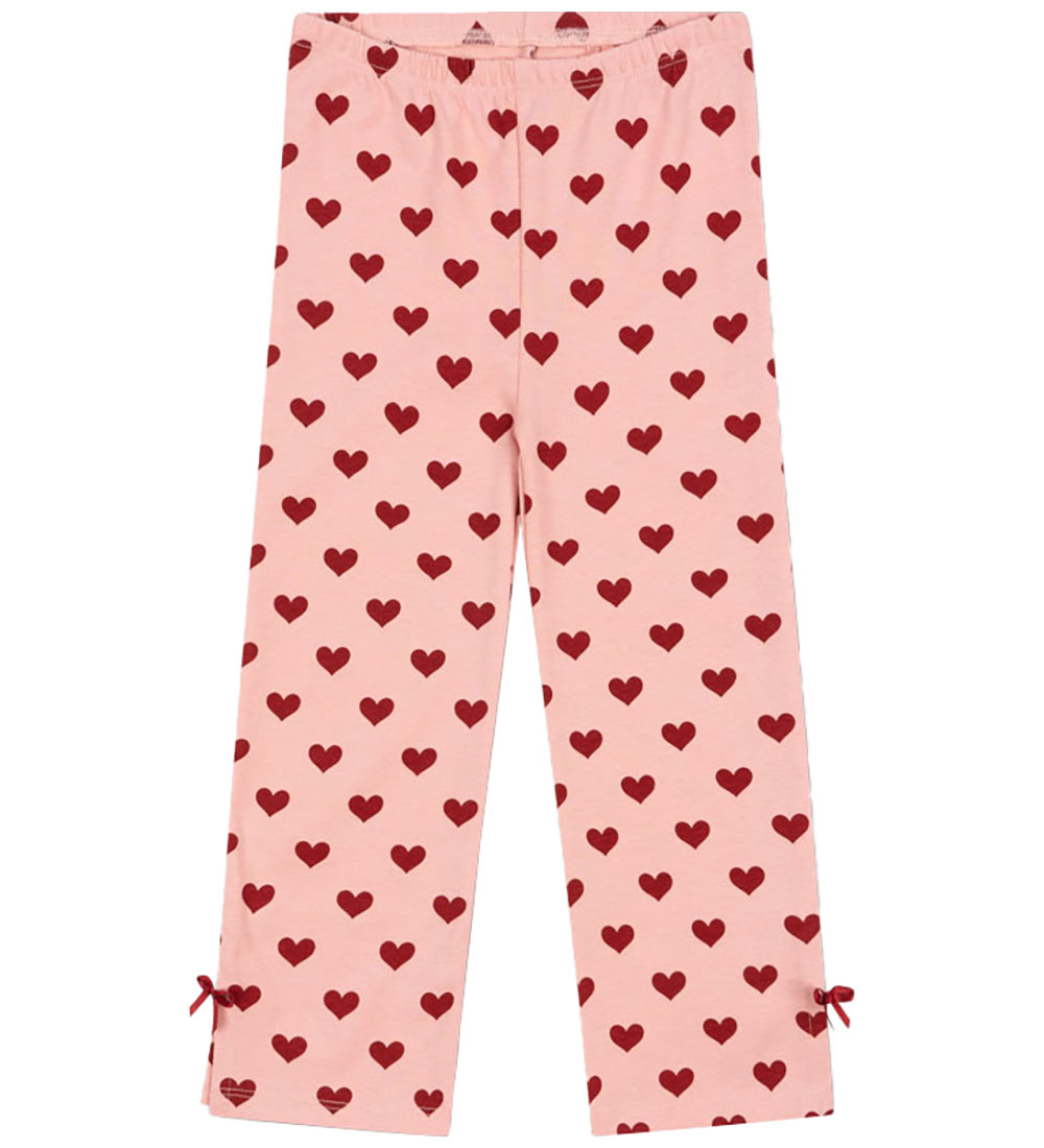 Konges Sløjd Bukser - Drey Slit - Amour Rouge m. Hjerter