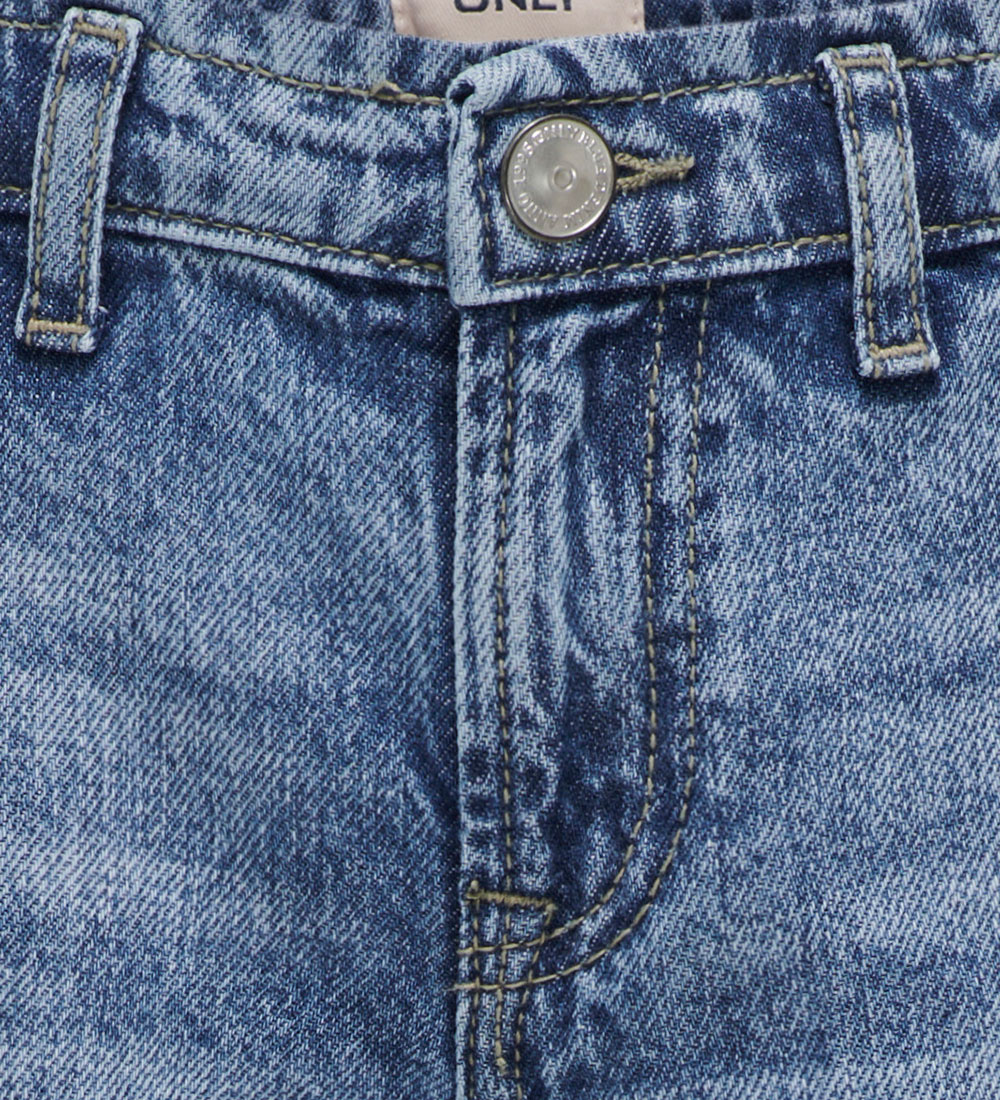Kids Only Jeans - Noos - KogComet Wide Leg - Medium Blue Denim
