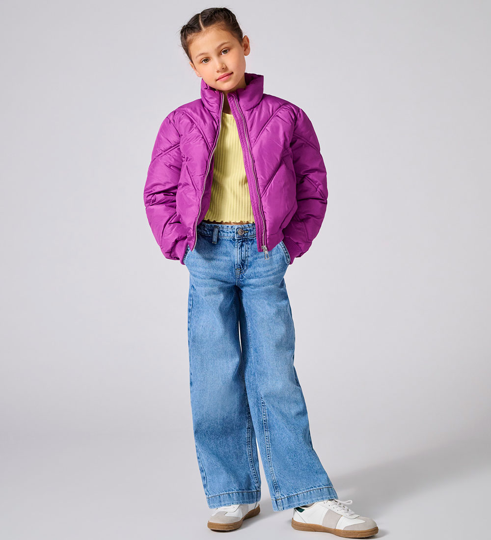 Kids Only Jeans - Noos - KogComet Wide Leg - Medium Blue Denim