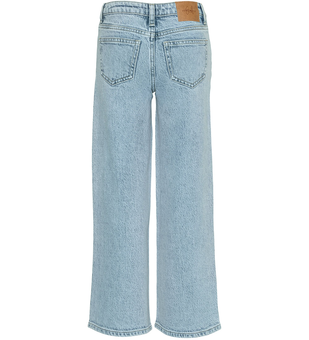Vero Moda Girl Jeans - Noos - VmTessa - Wide - Light Blue Denim